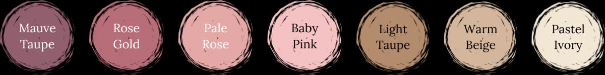 Color Palette for Attire